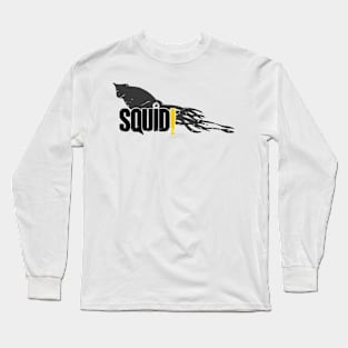 Squid! (black text) - Squad Long Sleeve T-Shirt